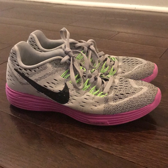 Gray Nike Lunartempo Sneakers - Picture 1 of 4
